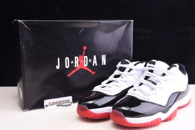 Retro AV2187-160 Low Jordan 11 Air Concord Bred 0720
